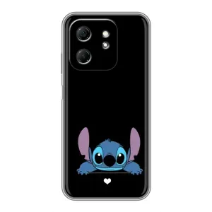 Чохол з принтом «Стіч на чорному» для Infinix Hot 50i