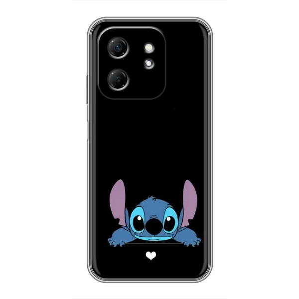Чохол з принтом «Стіч на чорному» для Infinix Hot 50i