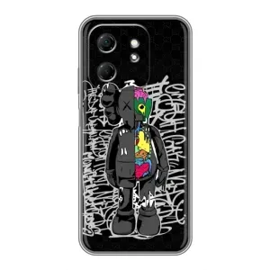 Чехлы для Infinix Hot 50i - Bearbrick Louis Vuitton (PREMIUMPrint) (Стиль Bearbrick)