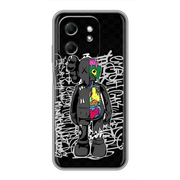 Чехол с принтом «Стиль Bearbrick» для Infinix Hot 50i