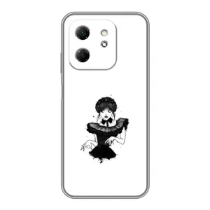 Чохли Венсдей на Infinix Hot 50i Уенсдей (AlphaPrint) (танець Венздей)