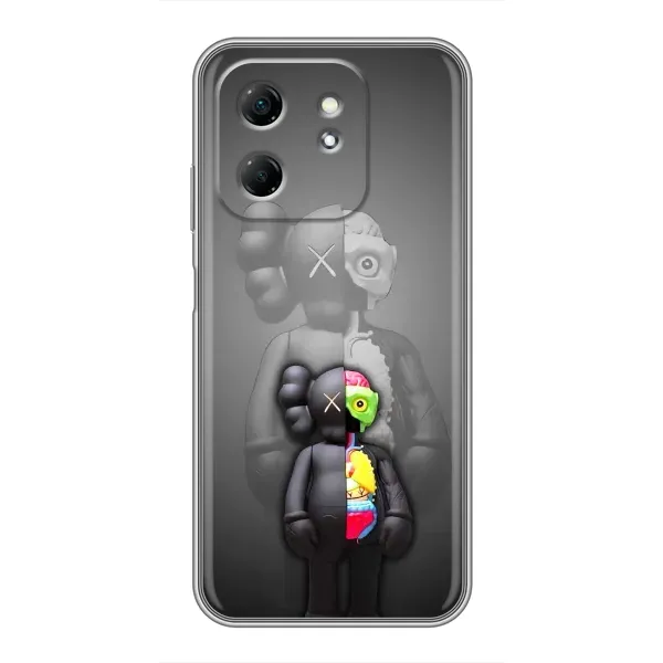 Чехол с принтом «Тело Bearbrick» для Infinix Hot 50i