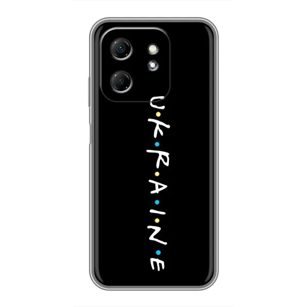 Чехол с принтом «UKRAINE» для Infinix Hot 50i