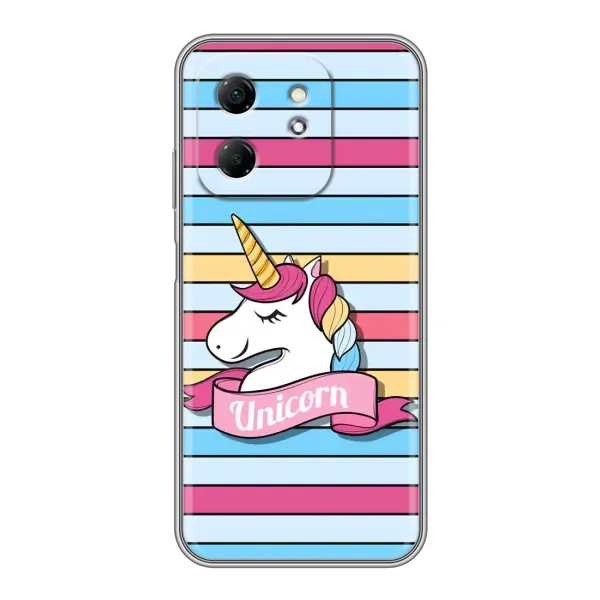 Чехол с принтом «Unicorn» для Infinix Hot 50i
