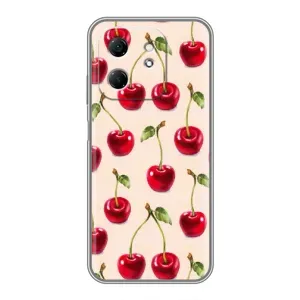 Чехлы с Фруктами для Infinix Hot 50i (VPrint) (Вишня)