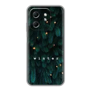 Новогодние, Праздничные Чехлы для Infinix Hot 50i - 2024 год (Winter)