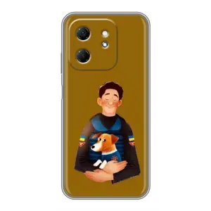 Чехлы с картинкой собаки Патрон для Infinix Hot 50i (AlphaPrint) (ЗСУ Патрон)