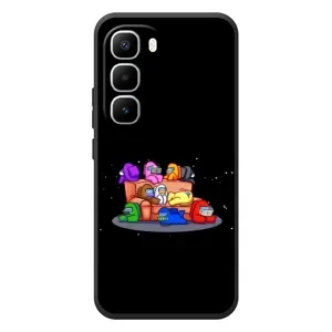 Чохли Амонг Ас для Infinix Hot 60 Pro Plus (AlphaPrint) (Амонг-ас)