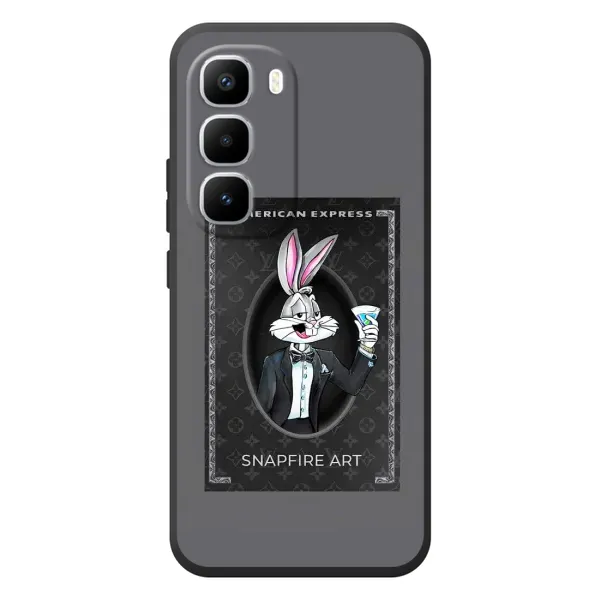 Чехол с принтом «Бакс Бани LV» для Infinix Hot 60 Pro Plus