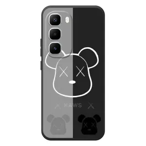 Чохли для Infinix Hot 60 Pro Plus - Bearbrick Louis Vuitton (PREMIUMPrint) (БеарБрік очі)
