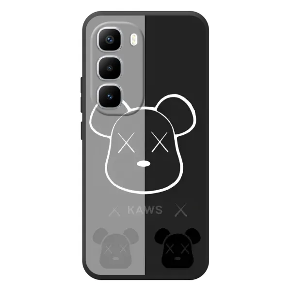 Чехол с принтом «БеарБрик глаза» для Infinix Hot 60 Pro Plus