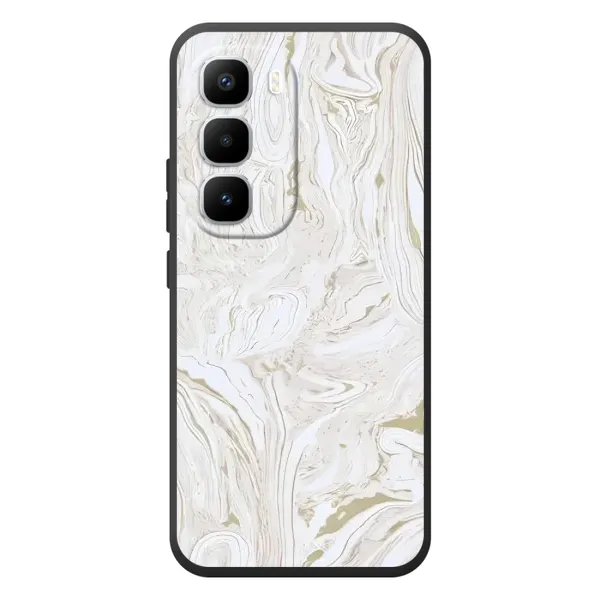 Чохол з принтом «Білий мрамор» для Infinix Hot 60 Pro Plus