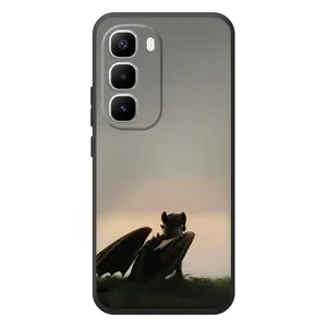 Чохол як приборкати дракона на Infinix Hot 60 Pro Plus (Беззубик)