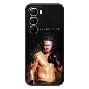 Чохол з картинкою Олександр Усик для Infinix Hot 60 Pro Plus (Боксер Олександр Усик)