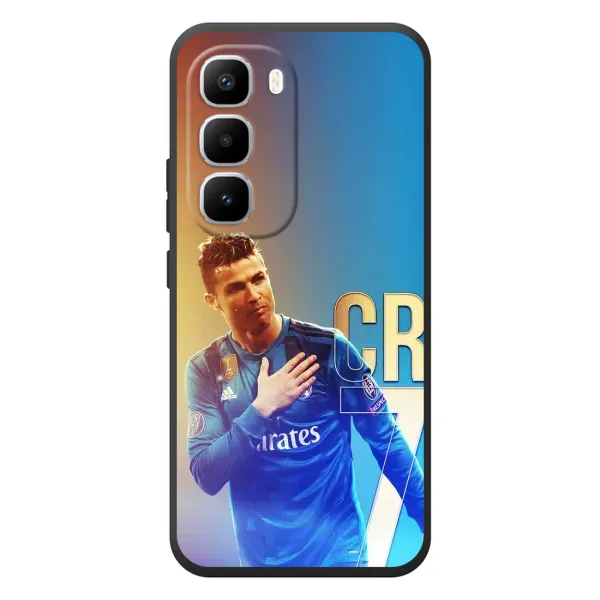 Чохол з принтом «CR7 Real» для Infinix Hot 60 Pro Plus