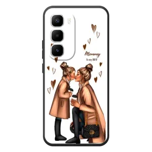 Чохол з друком для Infinix Hot 60 Pro Plus - (Мама з дитинкою) (AlphaPrint) (Донька і мама)
