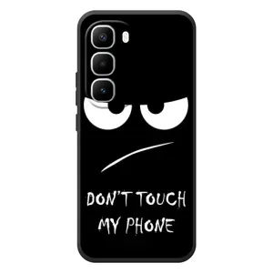Чохол для Хот 60 Про Плюс - (AlphaPrint) з принтом (ТОП продажів) (Dont Touch)