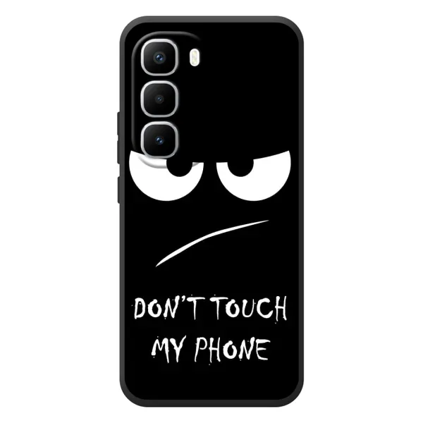 Чохол з принтом «Dont Touch» для Infinix Hot 60 Pro Plus Чохол з принтом «Dont Touch» для Infinix Hot 60 Pro Plus