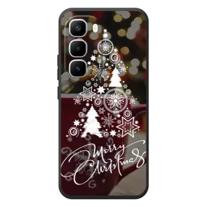 Різдвяні Чохли для Infinix Hot 60 Pro Plus (VPrint) (Ялинка яскрава)
