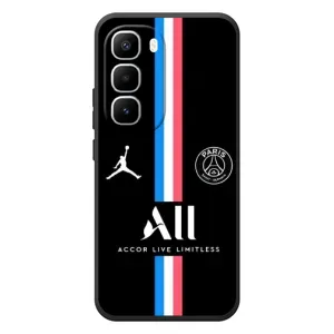 Чохли PSG для Infinix Hot 60 Pro Plus (AlphaPrint) (футболка ПСЖ)