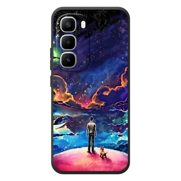 Чехол с принтом «Галактический вид» для Infinix Hot 60 Pro Plus
