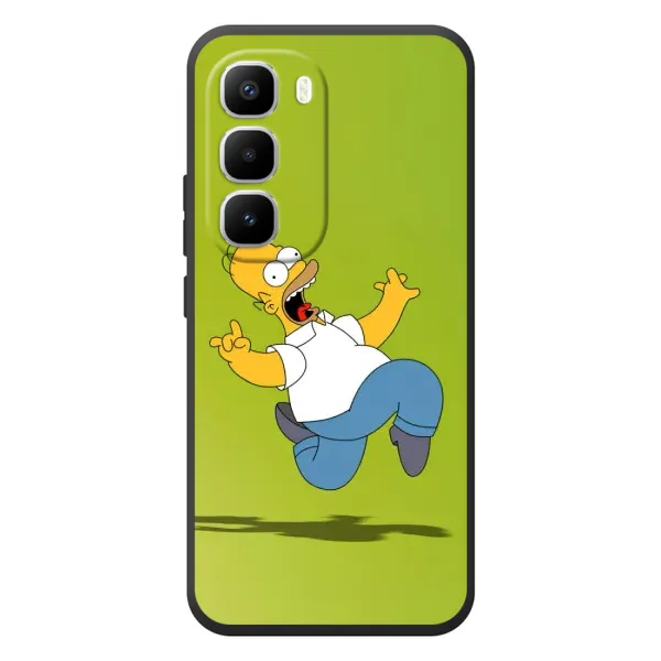 Чохол з принтом «Гомер Сімпсон» для Infinix Hot 60 Pro Plus