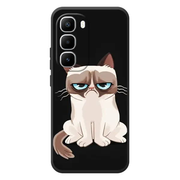 Чехол с принтом «Грустный кот» для Infinix Hot 60 Pro Plus Чехол с принтом «Грустный кот» для Infinix Hot 60 Pro Plus