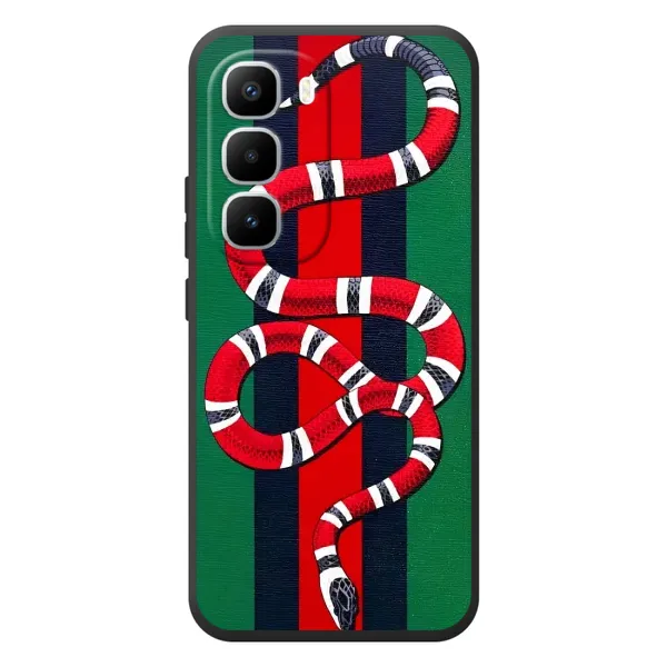 Чохол з принтом «Gucci змія» для Infinix Hot 60 Pro Plus Чохол з принтом «Gucci змія» для Infinix Hot 60 Pro Plus