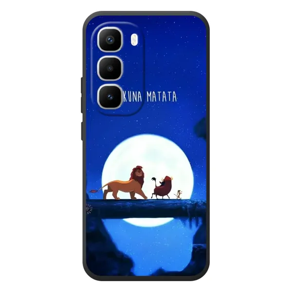 Чохол з принтом «Хакуна Матата» для Infinix Hot 60 Pro Plus