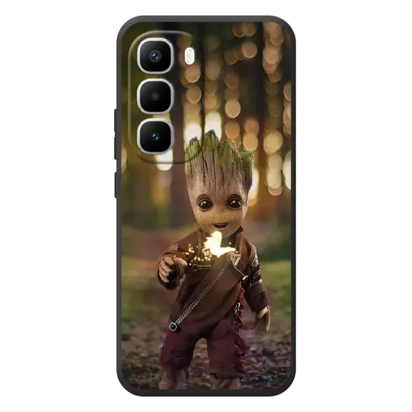Чохол з принтом «I am Groot» для Infinix Hot 60 Pro Plus Чохол з принтом «I am Groot» для Infinix Hot 60 Pro Plus