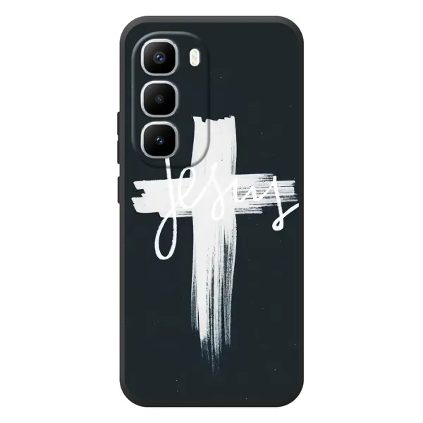 Чохол з принтом «Ісус» для Infinix Hot 60 Pro Plus Чохол з принтом «Ісус» для Infinix Hot 60 Pro Plus