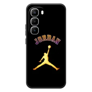 Чохли для Infinix Hot 60 Pro Plus - з картинкою JORDAN (AlphaPrint) (Jordan Gold)