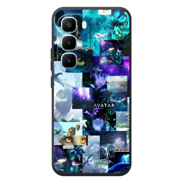Чохол з принтом «колаж Аватар» для Infinix Hot 60 Pro Plus Чохол з принтом «колаж Аватар» для Infinix Hot 60 Pro Plus