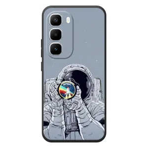 Чохол NASA для Infinix Hot 60 Pro Plus (AlphaPrint) (Космонавт фото)