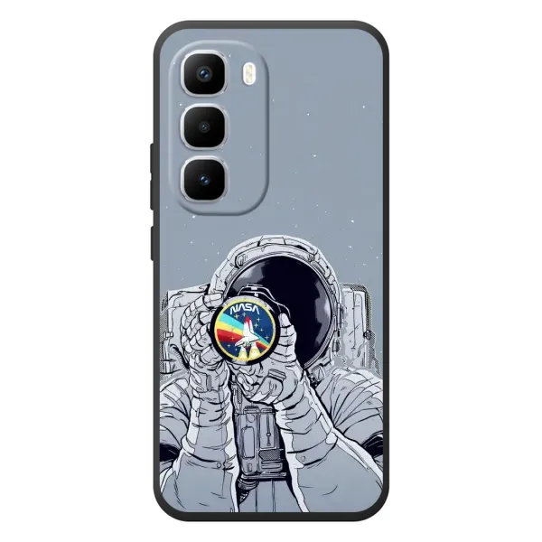 Чехол с принтом «Космонавт фото» для Infinix Hot 60 Pro Plus Чехол с принтом «Космонавт фото» для Infinix Hot 60 Pro Plus