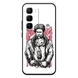 Чохли для Infinix Hot 60 Pro Plus с принтом Тараса Шевченко (AlphaPrint) (Козак Шевченко)
