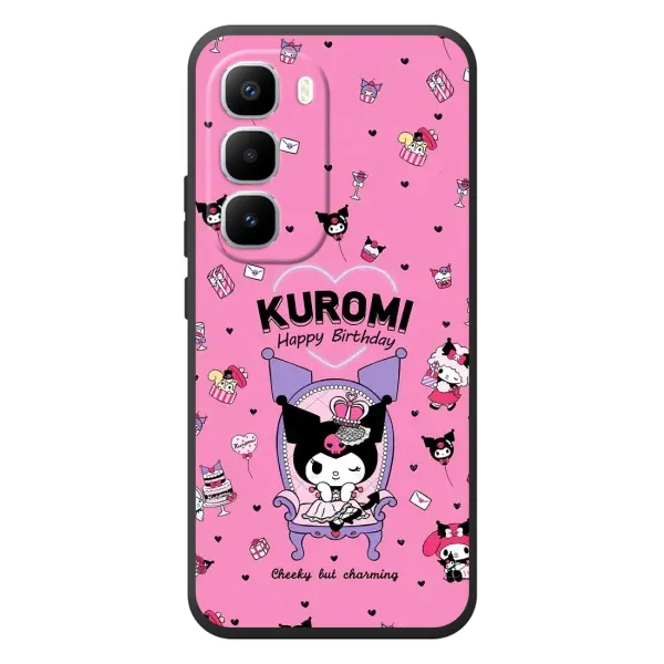 Чохол з принтом «KUROMI» для Infinix Hot 60 Pro Plus Чохол з принтом «KUROMI» для Infinix Hot 60 Pro Plus