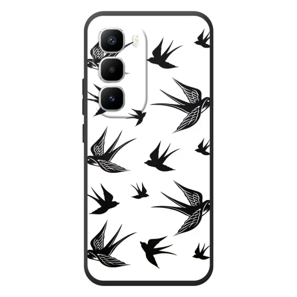 Чехол с принтом «Ласточки» для Infinix Hot 60 Pro Plus Чехол с принтом «Ласточки» для Infinix Hot 60 Pro Plus