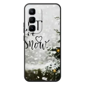 Новорічні, Святкові Чохли для Infinix Hot 60 Pro Plus - 2024 год (Let it snow)