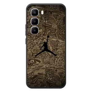 Чохли для Infinix Hot 60 Pro Plus - з картинкою JORDAN (AlphaPrint) (Logo Jordan)