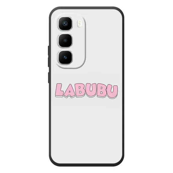 Чохол з принтом «Лого Лабубу» для Infinix Hot 60 Pro Plus