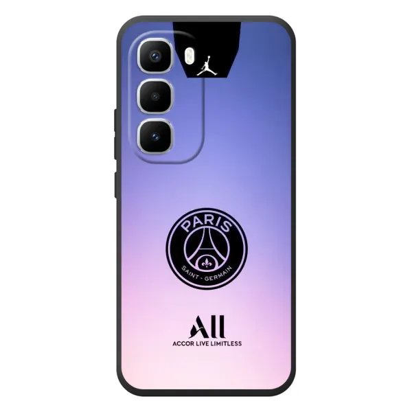 Чохол з принтом «лого PSG» для Infinix Hot 60 Pro Plus Чохол з принтом «лого PSG» для Infinix Hot 60 Pro Plus