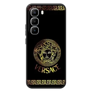 Чохли VERSACE для Хот 60 Про Плюс (PREMIUMPrint) (Logo Versace)