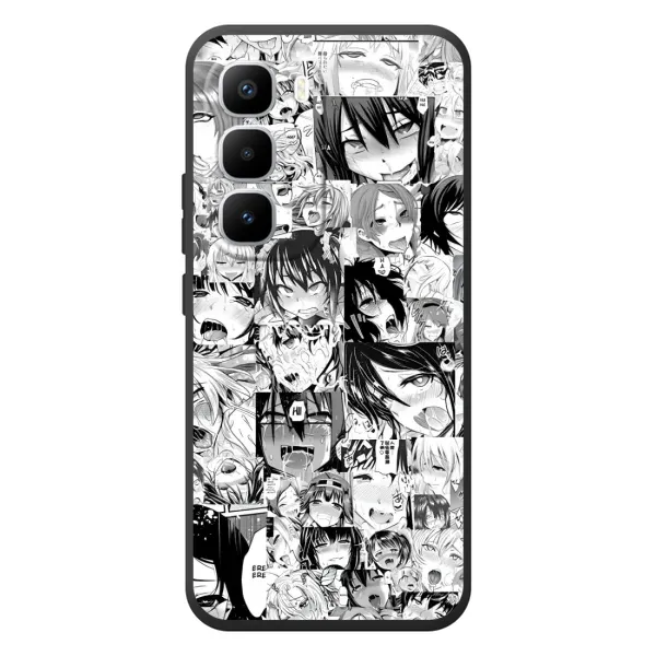 Чохол з принтом «Ahegao manga» для Infinix Hot 60 Pro Plus