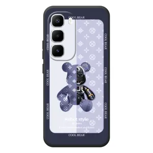 Круті Чохли Луі Віттон для Infinix Hot 60 Pro Plus (AlphaPrint) (Медведик LV)