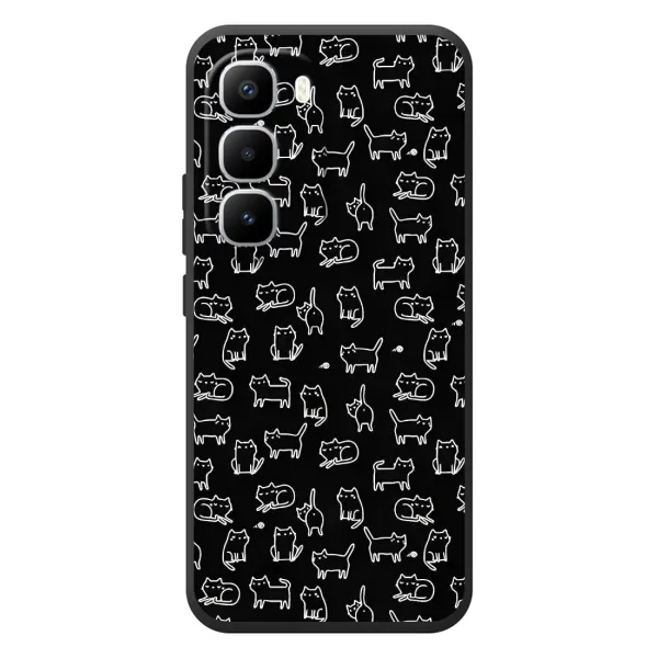 Чехол с принтом «Меленькие котики» для Infinix Hot 60 Pro Plus Чехол с принтом «Меленькие котики» для Infinix Hot 60 Pro Plus