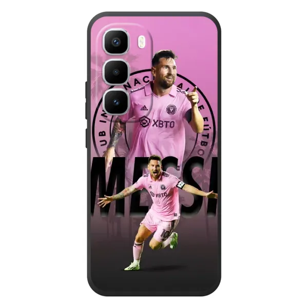 Чохол з принтом «Messi Miami» для Infinix Hot 60 Pro Plus