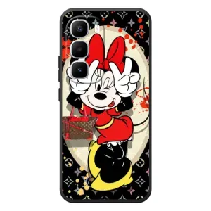 Чохол Disney Mouse Infinix Hot 60 Pro Plus (PREMIUMPrint) (Мінні peace)