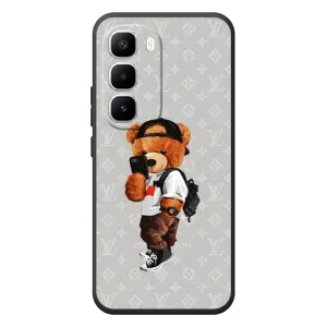 Бренднові Чохли для Infinix Hot 60 Pro Plus - (PREMIUMPrint) (Ведмедик Луі)