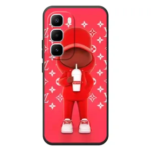 Круті Чохли Луі Віттон для Infinix Hot 60 Pro Plus (AlphaPrint) (Модний стиль)